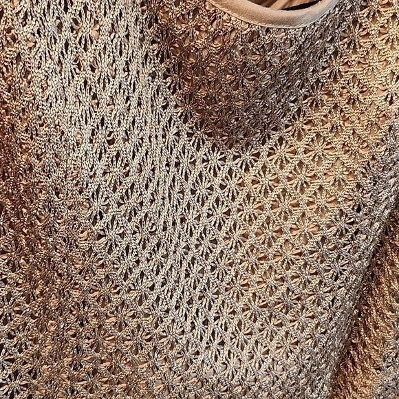 KM collection size 8P long formal dress and jacket taupe gold champagne color - Picture 9 of 16